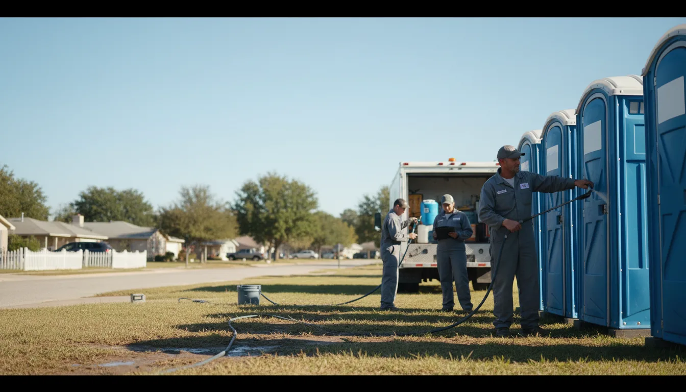 Long-Term Portable Toilet Rental in Cameron, OH near me